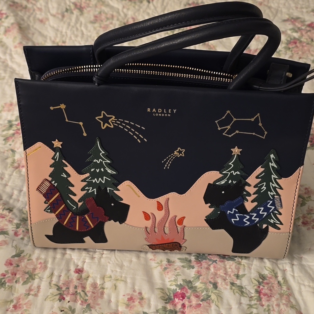 NWOT Radley London 2019 Stargazing Picture Bag